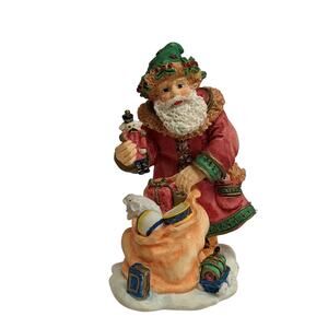 Austrian Furry Nicholas Bronson Collectibles Vintage Christmas Decor Figurine